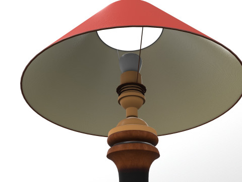 Lampu meja Model 3D