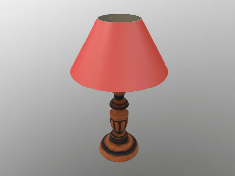 Table Lamp 3D Model