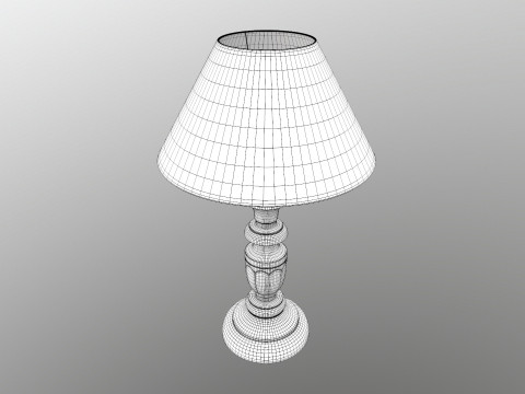 Lampu meja Model 3D