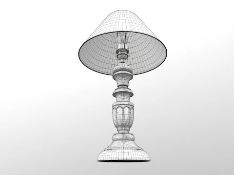 Table Lamp 3D Model