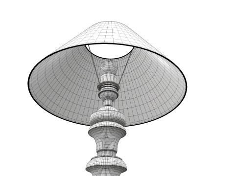 Table Lamp 3D Model