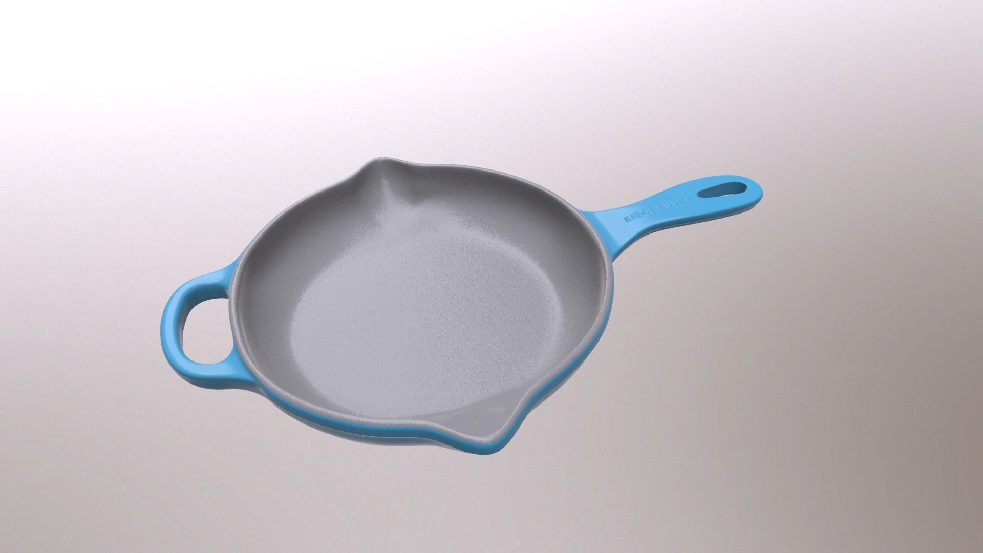 Frying Pan 3D Model .c4d .max .obj .3ds .fbx .stl .blend