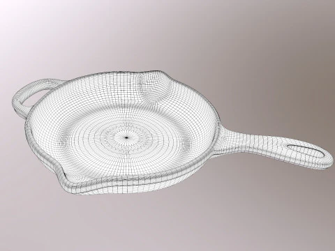 Frying Pan 3D Model