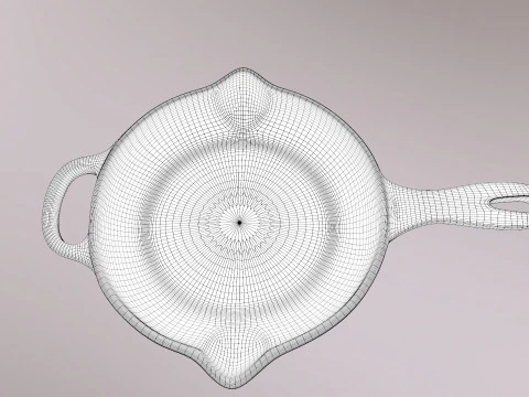Frying Pan 3D Model