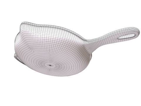 フライパン 3Dモデル