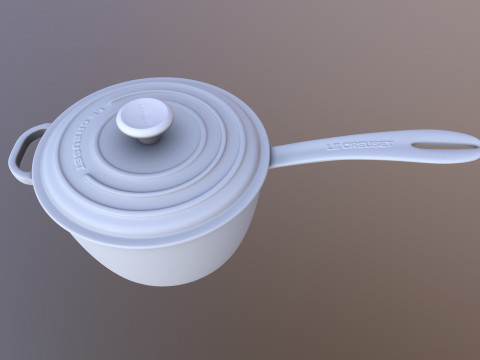 Żelazny rondel Model 3D