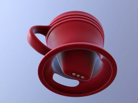 Cafeti&egrave;re Modèle 3D
