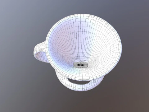 Cafeti&egrave;re Modèle 3D