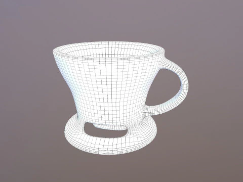 Cafeti&egrave;re Modèle 3D