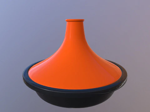 Moroccan Tagine 3D Model