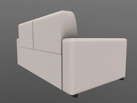 Sofa 2 Seater 3D Model