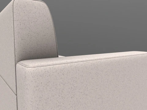 Sofa 2 Seater 3D Model