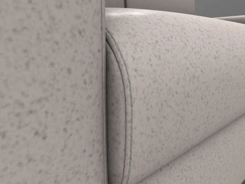 Sofa 2 Seater 3D Model