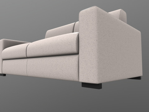 Sofa 2 Seater 3D Model