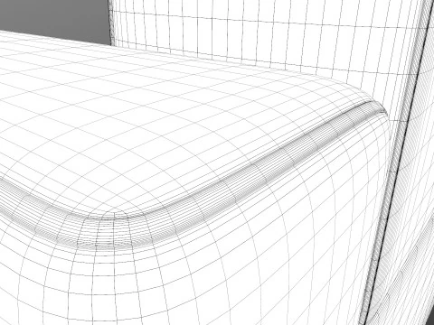 Sofa 2 Seater 3D Model