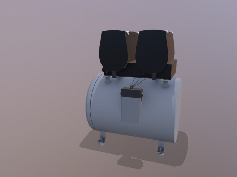 Компресорна машина 3D Модель