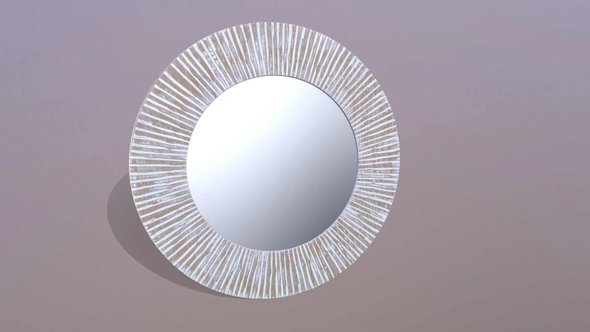 Designer Mirror 3D Model .c4d .max .obj .3ds .fbx .stl .blend