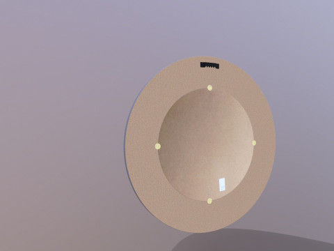 Specchio di design Modello 3D