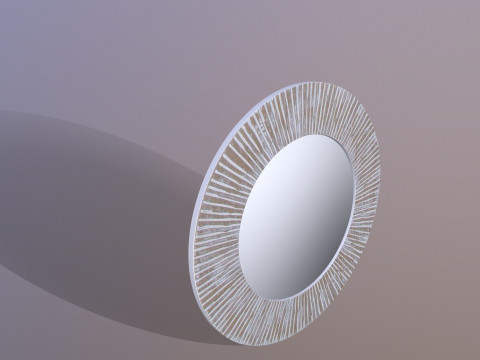 Specchio di design Modello 3D