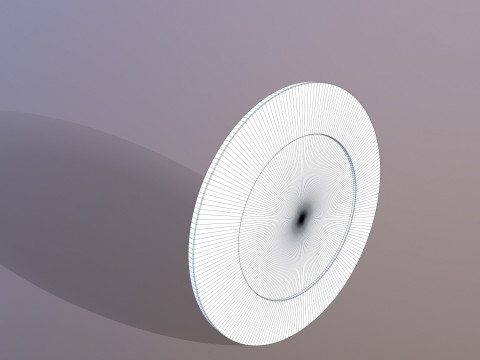 Specchio di design Modello 3D