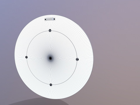 Specchio di design Modello 3D