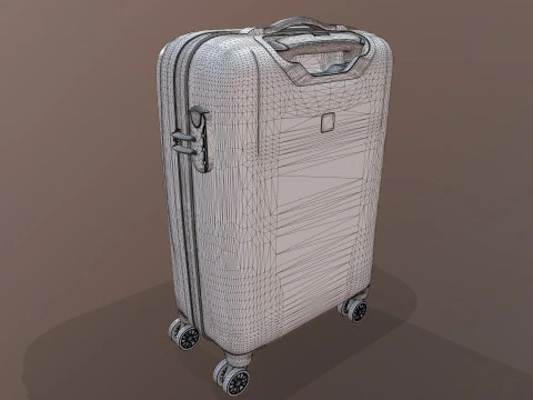 Trolley Bag 3D Model