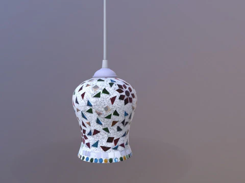 Chandeliers Pendant Lights LAKH Glass 3D Model