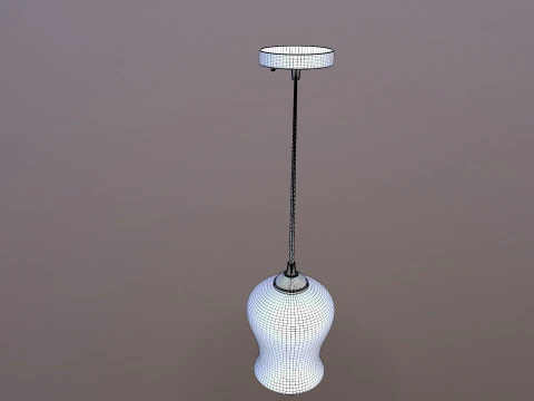 Chandeliers Pendant Lights LAKH Glass 3D Model