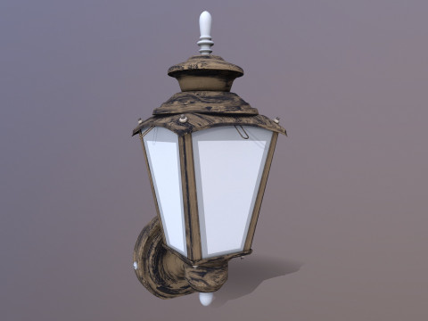 Wandleuchte 3D Modell