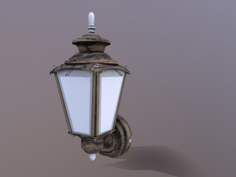 Wandleuchte 3D Modell