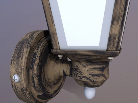 Wall Light 3D Model