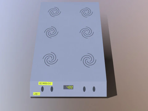 Magnetic Motion Low-poly 3D Model
