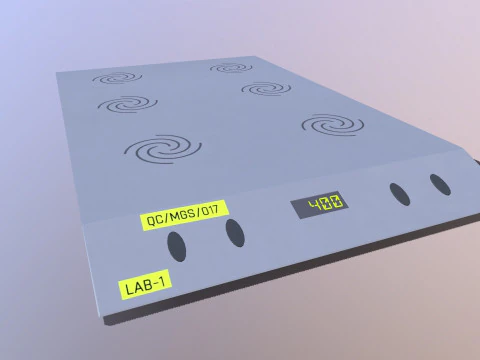 Magnetic Motion Low-poly 3D Model