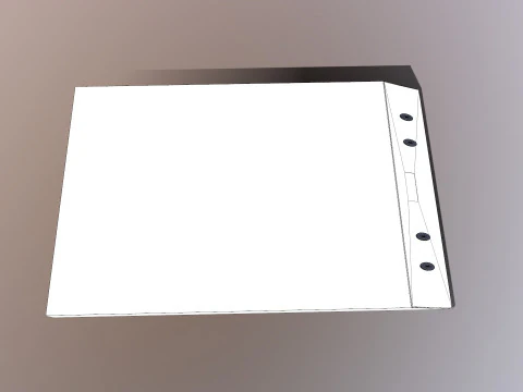 Magnetic Motion Low-poly 3D Model