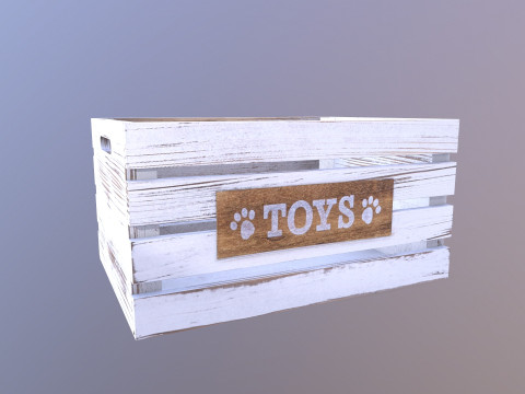 Rangement des jouets pour animaux de compagnie Modèle 3D