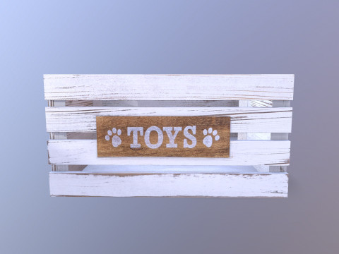 Rangement des jouets pour animaux de compagnie Modèle 3D