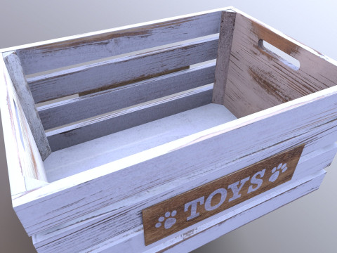 Rangement des jouets pour animaux de compagnie Modèle 3D