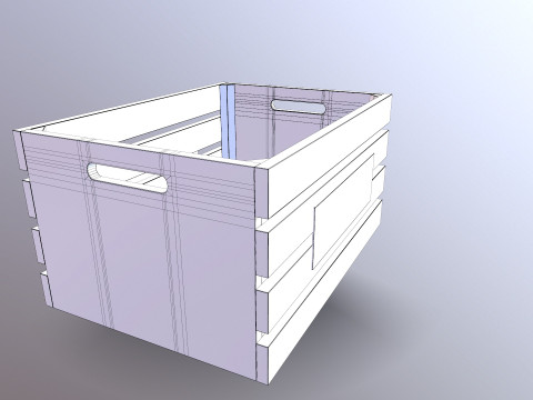 Rangement des jouets pour animaux de compagnie Modèle 3D