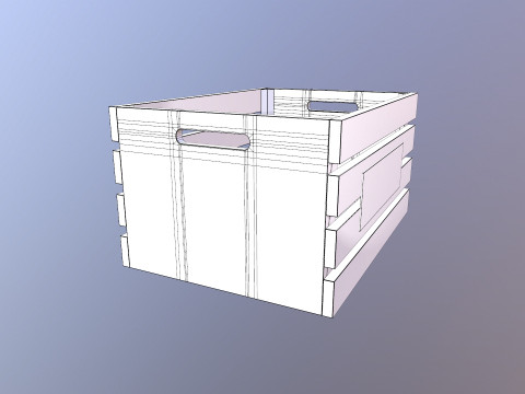 Rangement des jouets pour animaux de compagnie Modèle 3D