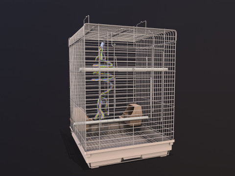 Bird Cage 3D Model