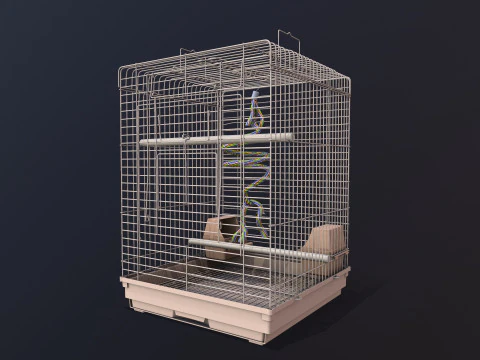 Bird Cage 3D Model