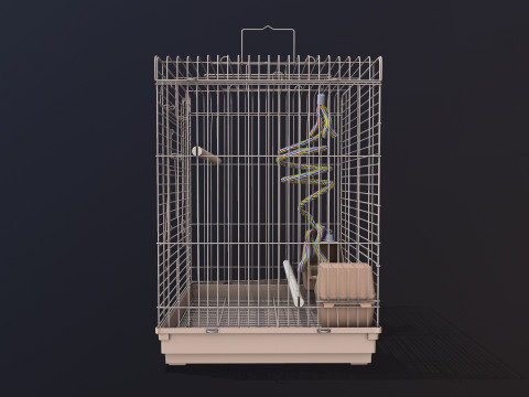 Bird Cage 3D Model