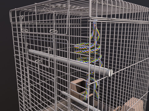 Bird Cage 3D Model