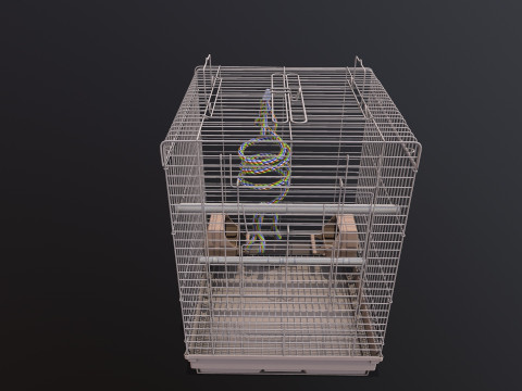 Bird Cage 3D Model