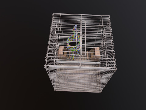 Bird Cage 3D Model