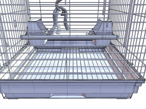 Bird Cage 3D Model