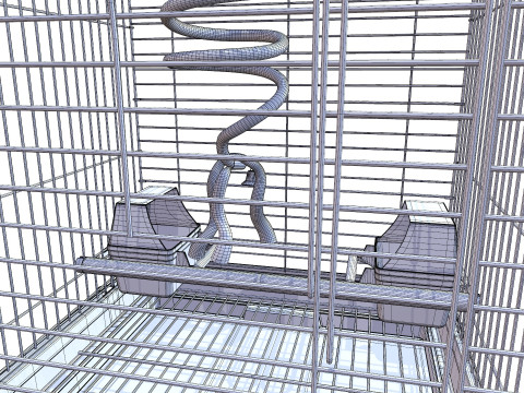 Bird Cage 3D Model