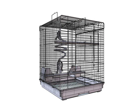 Bird Cage 3D Model