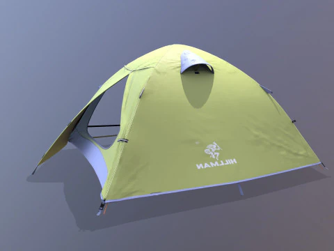 Tenda Berkemah Model 3D