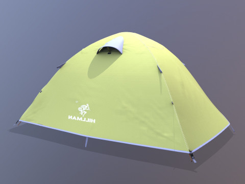 Camping Tent 3D Model